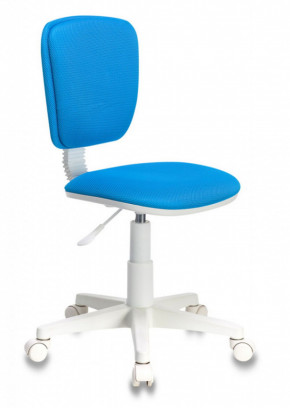 Кресло детское Бюрократ CH-W204NX/BLUE голубой TW-55 в Мортке - mortka.germes-mebel.ru | фото
