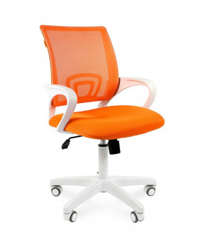 Кресло для оператора CHAIRMAN 696 white (ткань TW-16/сетка TW-66) в Мортке - mortka.germes-mebel.ru | фото