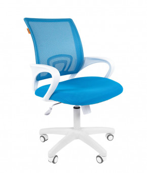 Кресло для оператора CHAIRMAN 696 white (ткань TW-43/сетка TW-34) в Мортке - mortka.germes-mebel.ru | фото