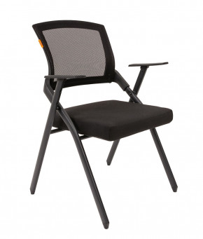 Кресло для посетителей CHAIRMAN NEXX (ткань стандарт черный/сетка DW-01) в Мортке - mortka.germes-mebel.ru | фото
