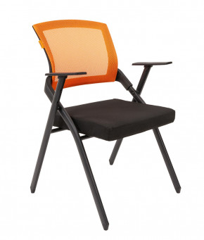 Кресло для посетителей CHAIRMAN NEXX (ткань стандарт черный/сетка DW-66) в Мортке - mortka.germes-mebel.ru | фото
