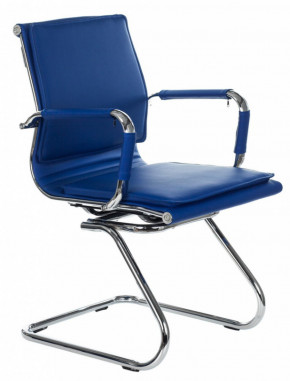 Кресло для посетителя Бюрократ CH-993-Low-V/blue синий в Мортке - mortka.germes-mebel.ru | фото