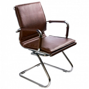 Кресло для посетителя Бюрократ CH-993-Low-V/Brown коричневый в Мортке - mortka.germes-mebel.ru | фото