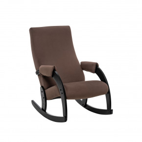 Кресло-качалка Модель 67М Венге, ткань V 23 в Мортке - mortka.germes-mebel.ru | фото