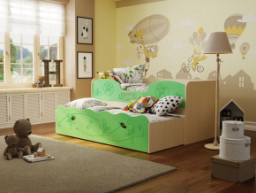 Кровать 2-х ярусная с выкатным спальным местом Омега 11 МДФ в Мортке - mortka.germes-mebel.ru | фото