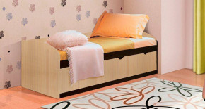 Кровать-8 одинарная с 3-мя ящиками (800*1900) ЛДСП в Мортке - mortka.germes-mebel.ru | фото