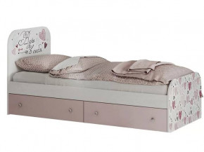 Кровать детская Малибу КР-10 + Настил ЛДСП 0.8 белый в Мортке - mortka.germes-mebel.ru | фото