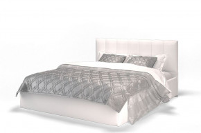 Кровать Элен 1400 + основание (Vega white) белый в Мортке - mortka.germes-mebel.ru | фото