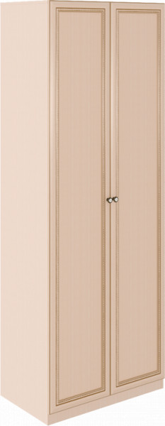 Шкаф 2 двери М02 Беатрис (дуб млечный) в Мортке - mortka.germes-mebel.ru | фото