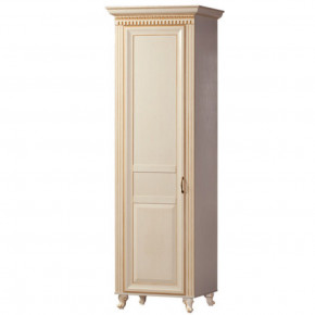 Шкаф для одежды 1-дверный №472 Марлен Кремовый белый в Мортке - mortka.germes-mebel.ru | фото