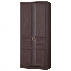 Шкаф для одежды 2-дверный Лира №56 Дуб нортон темный в Мортке - mortka.germes-mebel.ru | фото