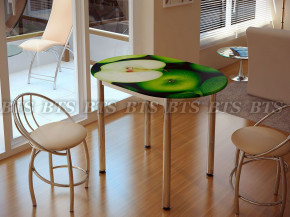 Стол обеденный с принтом Зеленое яблоко (1000*700) БТС в Мортке - mortka.germes-mebel.ru | фото