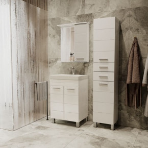 Ванная комната "Квадро" (модульная) в Мортке - mortka.germes-mebel.ru | фото