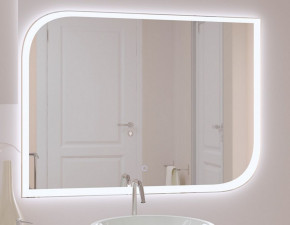 Зеркало в ванную Монреаль с LED подсветкой в Мортке - mortka.germes-mebel.ru | фото